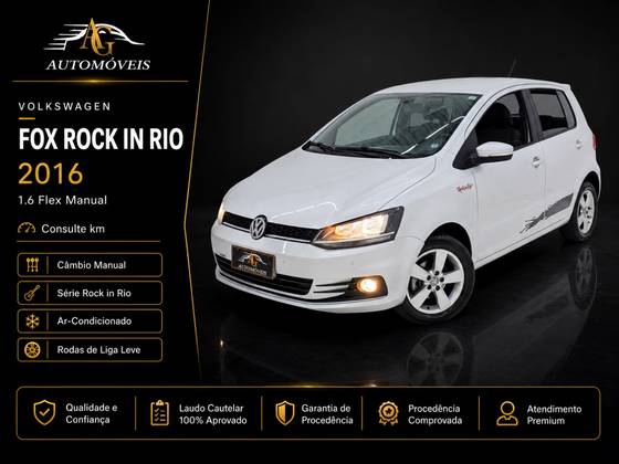 VOLKSWAGEN FOX 1.6 MI ROCK IN RIO 8V FLEX 4P MANUAL VOLKSWAGEN FOX 1.6 MI ROCK IN RIO 8V FLEX 4P MANUAL